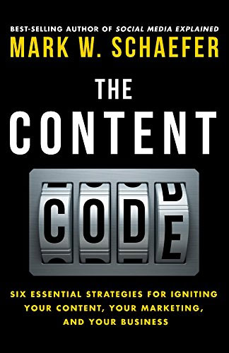 The content code - book cover- By Mark Schaefer who coined the term content shock