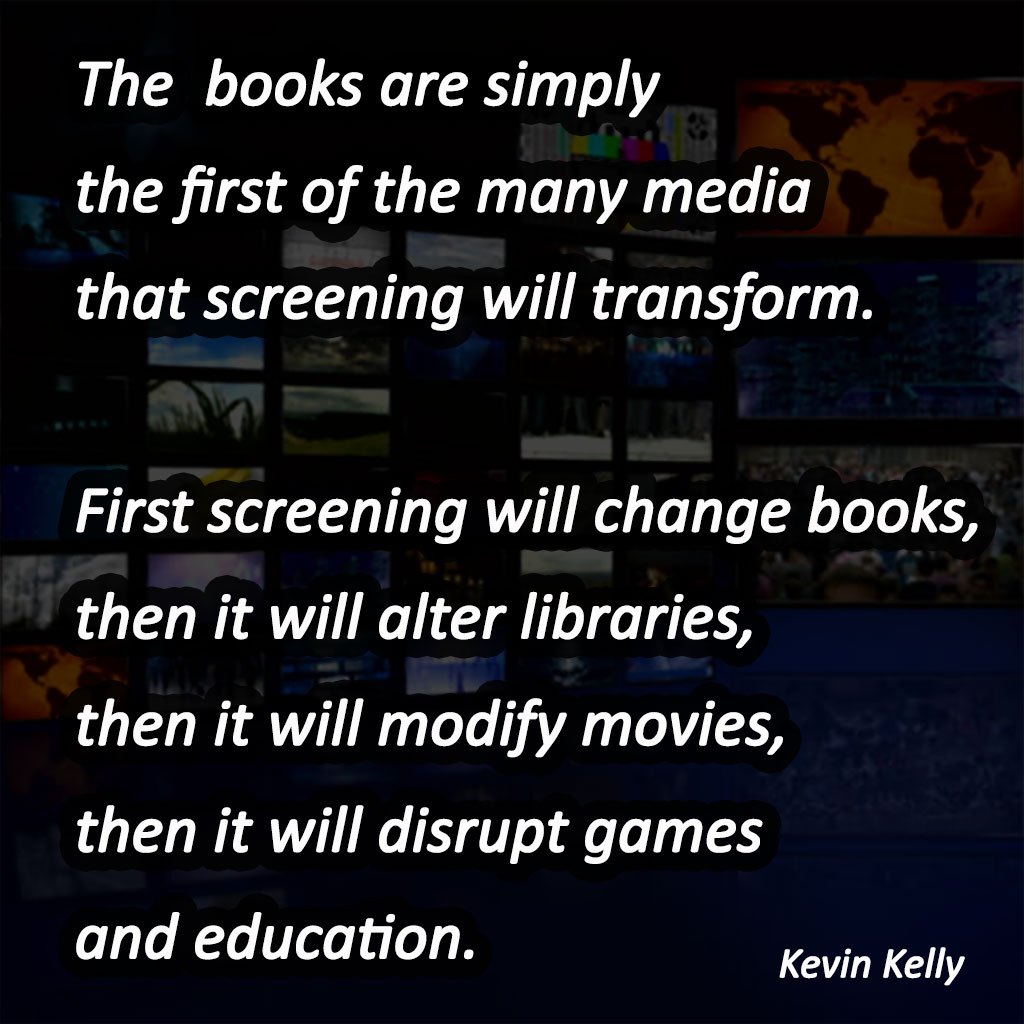 Screening is the new substitute for reading